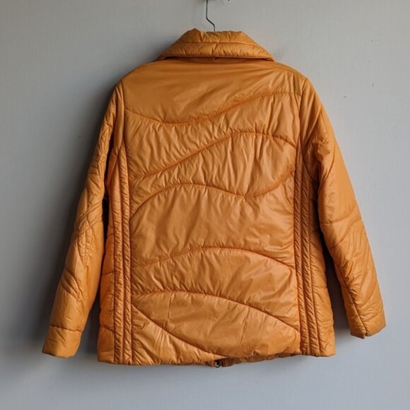 Luisa Cerano orange floral puffer jacket - Picture 2 of 7